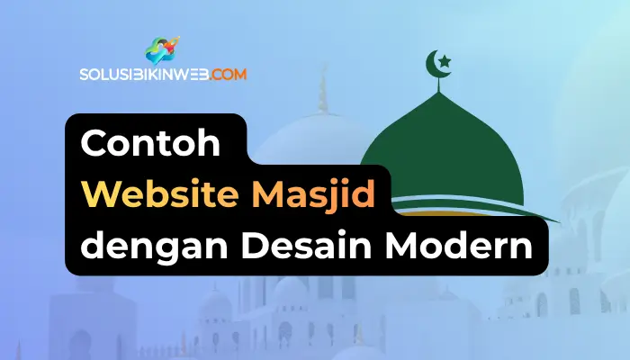 Contoh Website Masjid